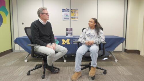 From wellness coaching to the college recovery program, chief health officer Robert Ernst talks about the many services Wolverine Wellness has to offer to the U-M community.
